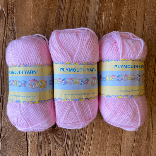 Plymouth Yarn Dream DK  Bright Pink