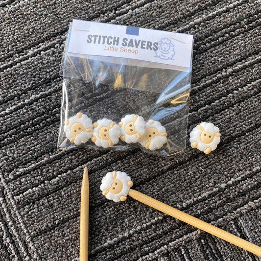 Sheep Knitting Needle Stoppers