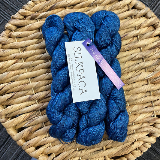 Malabrigo - Silkpaca - Azul Profundo 150 - 70% Baby Alpaca/30% Silk - lace