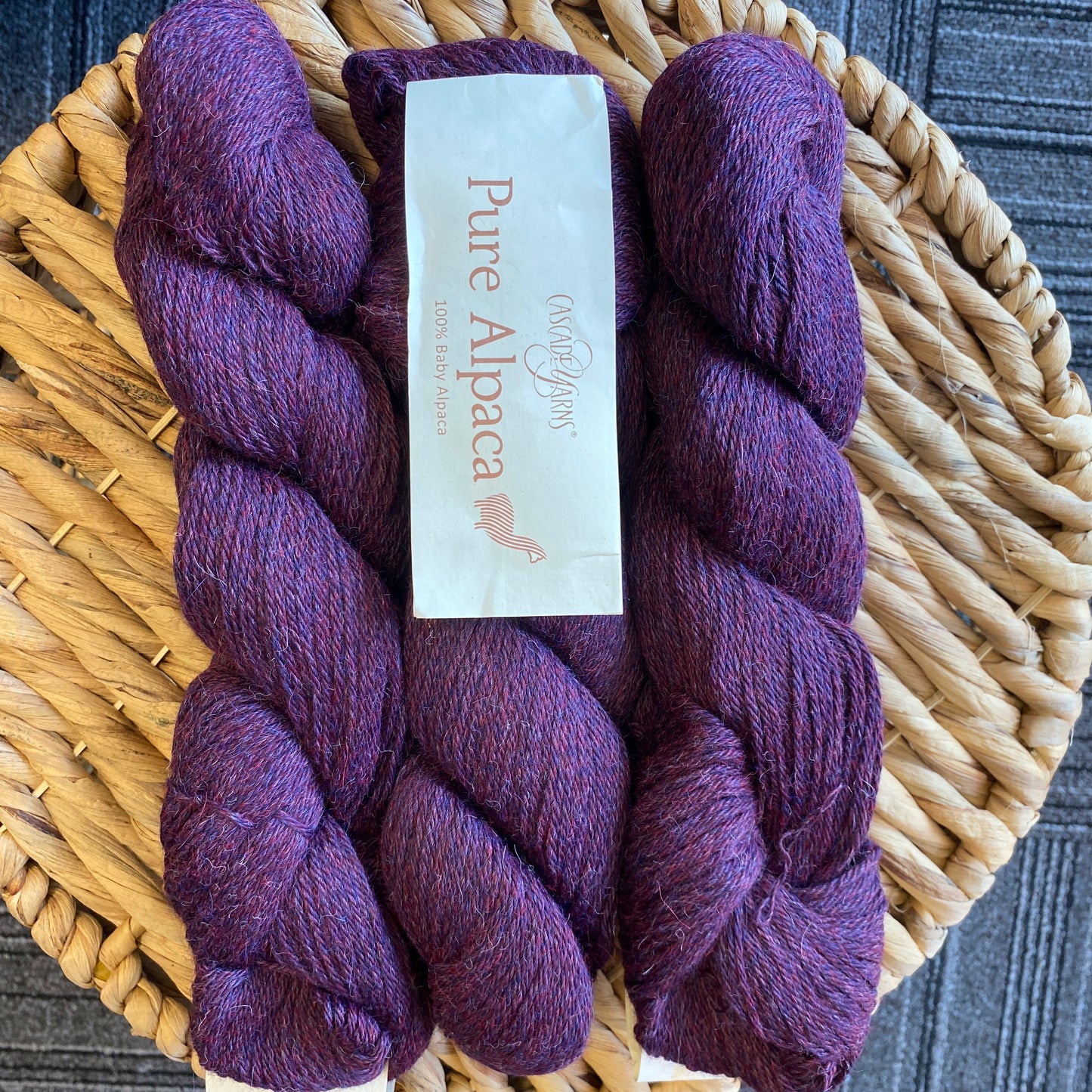 Cascade Yarns Pure Alpaca Brambleberry Heather 100% Baby Alpaca 3082