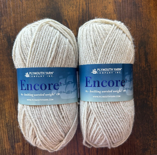 Plymouth Yarns - Encore - 75% Acrylic/25% Wool - Taupe - 240
