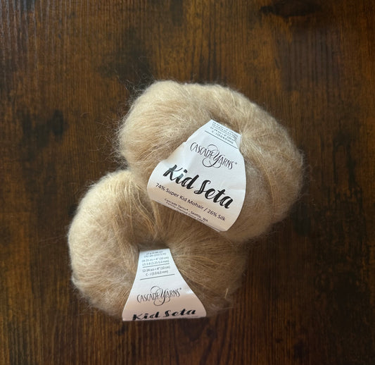 Cascade Yarns - Kid Seta - 74% Super Kid Mohair/26% Silk - Camel - 11