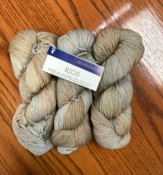 Malabrigo Rios - 100% Superwash Merino Wool - Magnolia - 263