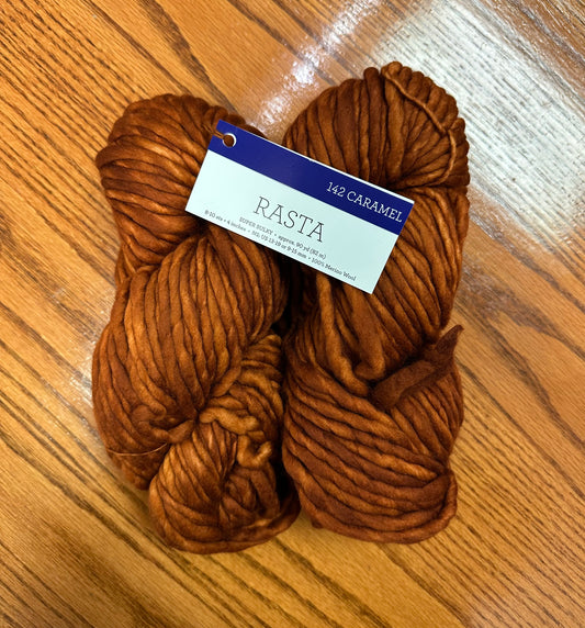 Malabrigo Rasta - 100% Merino - Caramel - 142