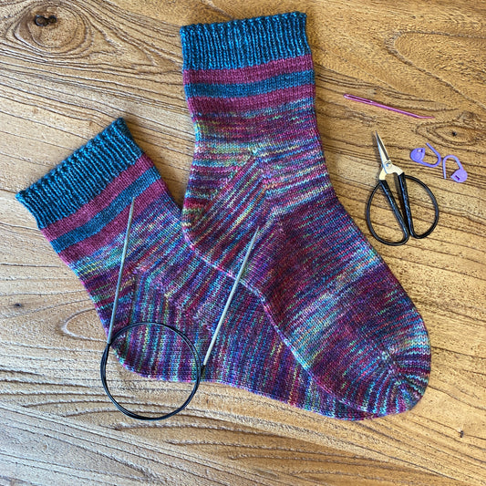 Two At A Time Knitting Socks