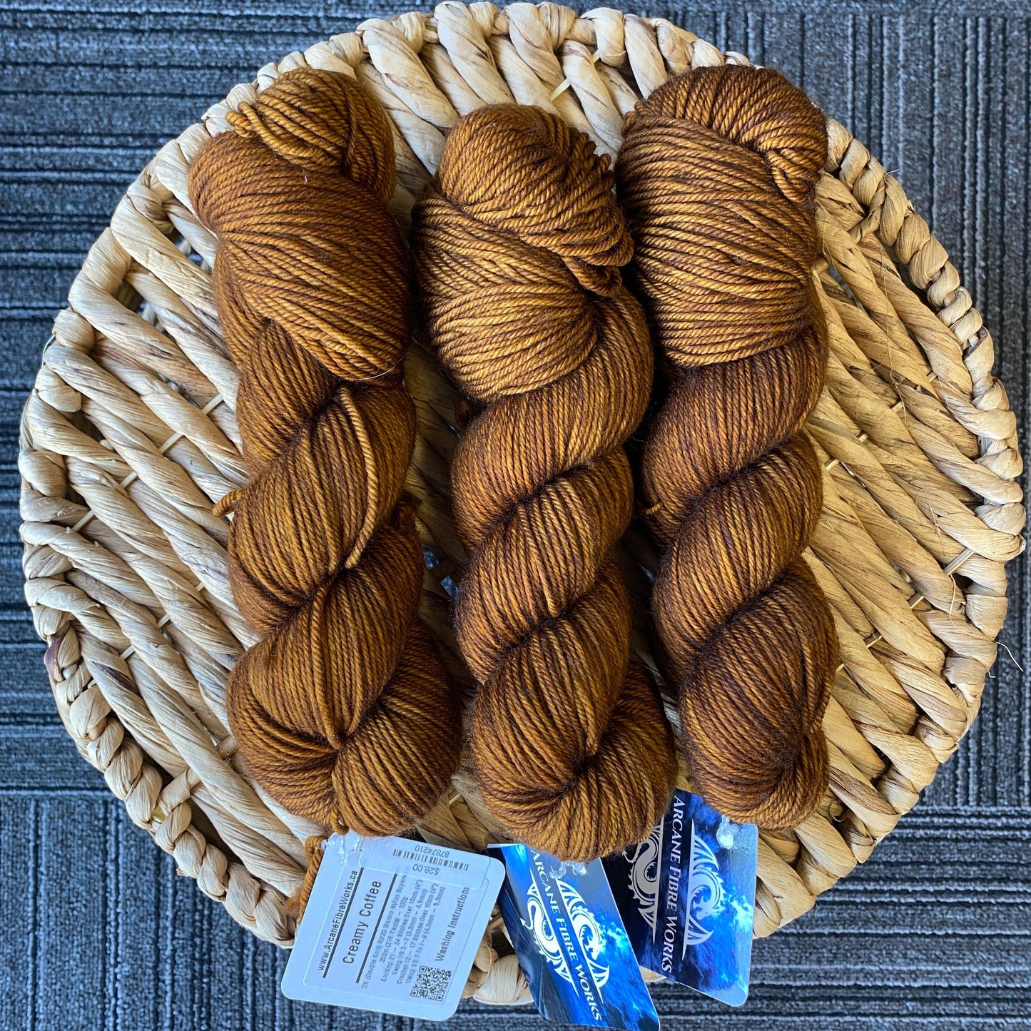 Arcane Fibre Works - Creamy Coffee - DK