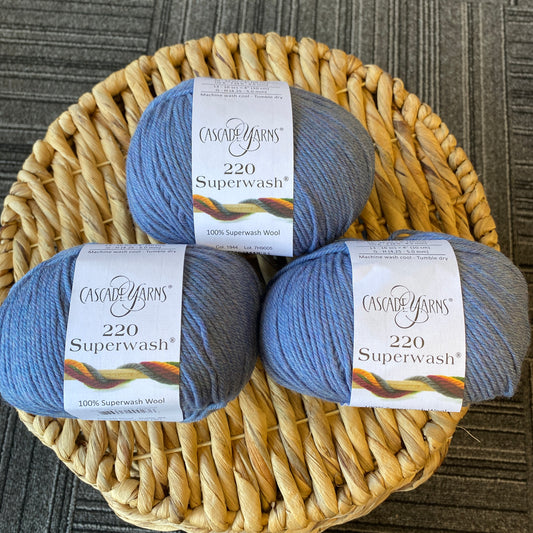 Cascade 220 Superwash - Denim Blue - 1944