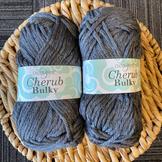 Cascade Yarn Cherub Bulky - Charcoal Heather -114