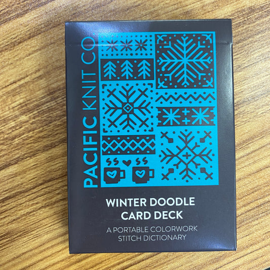 Pacific Knit Winter Doodle Card Deck