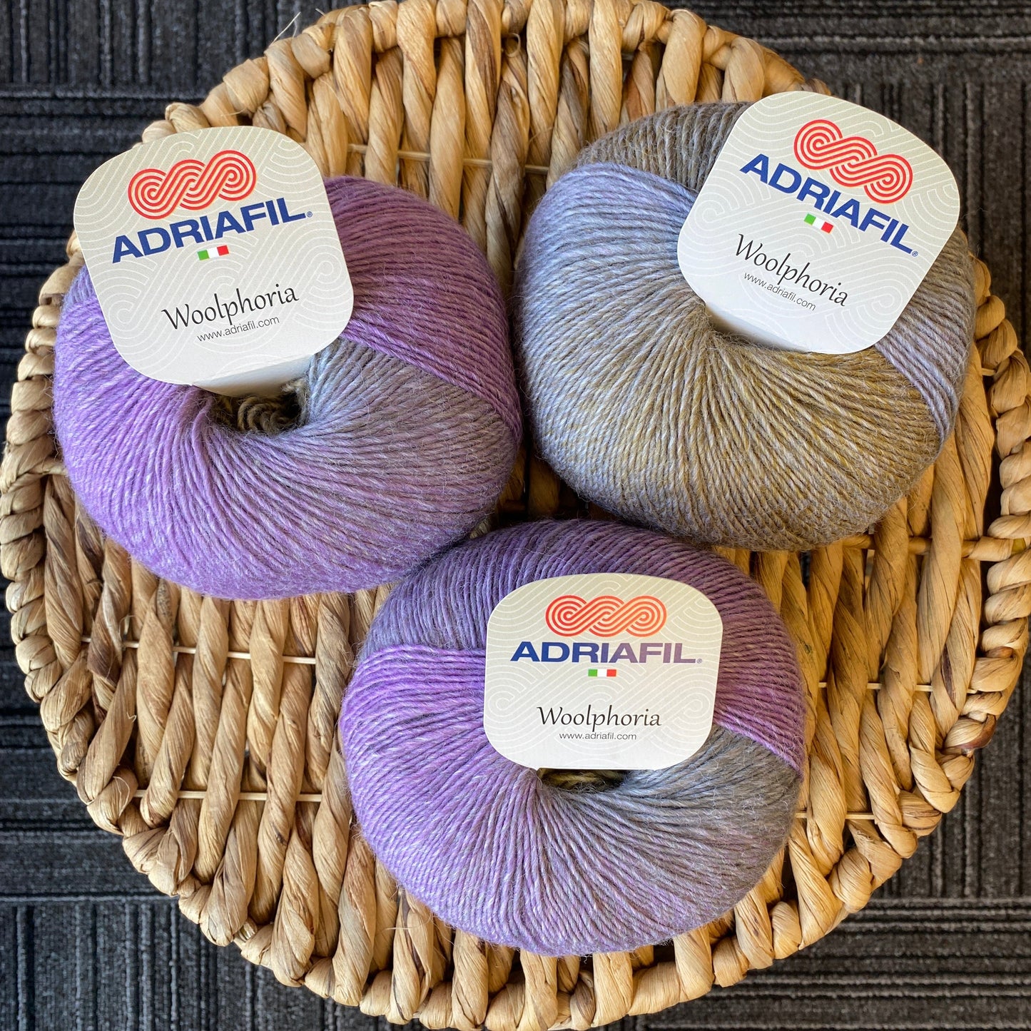 Adriafil Woolphoria 100% Wool.  Color 01