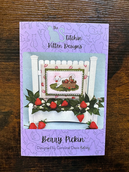 The Stitchin' Kitten Designs - Berry Pickin'