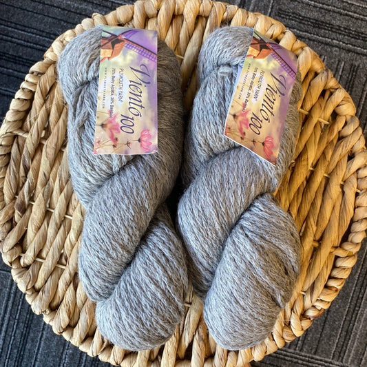 Plymouth Yarn Viento 100 - Medium Grey - 102