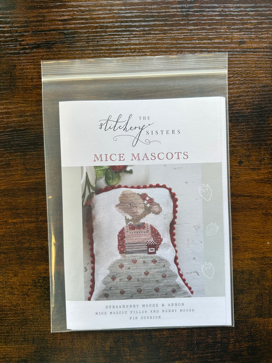 The Stitchery Sisters - Strawberry Mouse & Apron