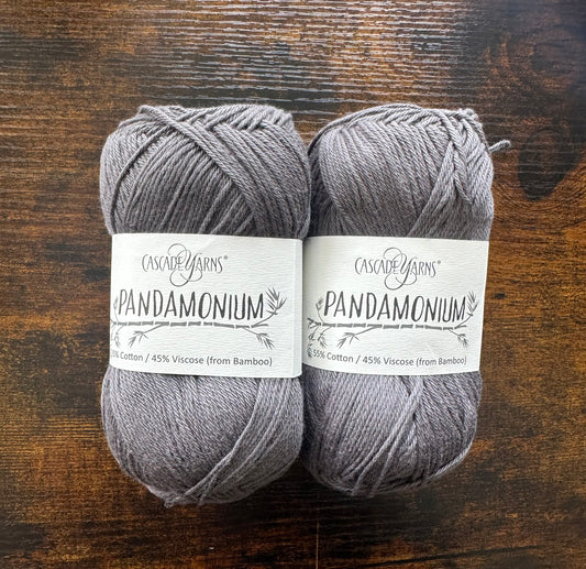 Cascade Yarns - Pandamonium - 55% Cotton/45%Bamboo Viscose - Steel Gray - 10