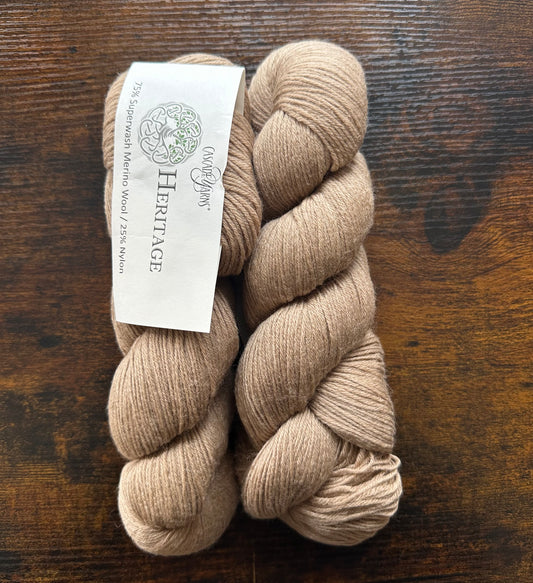 Cascade Yarns Heritage  - 75% Superwash Merino 25% Nylon - Camel - 5610