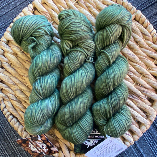 Arcane Fiber Works - Forest Green - Double Knit 80/20 Merino Nylon Superwash