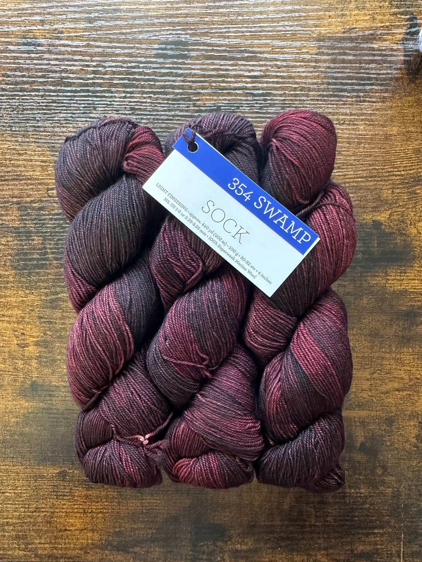 Malabrigo - Sock - Swamp 354 - 100% Superwash Merino - Fingering