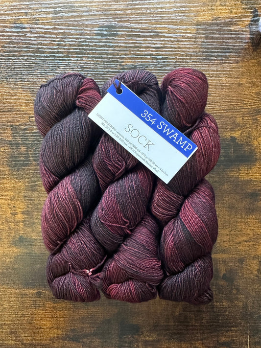 Malabrigo - Sock - Swamp 354 - 100% Superwash Merino - Fingering