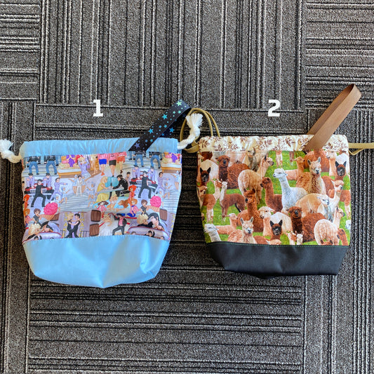 Patty Bags -Bucket - Large - Various Patterns