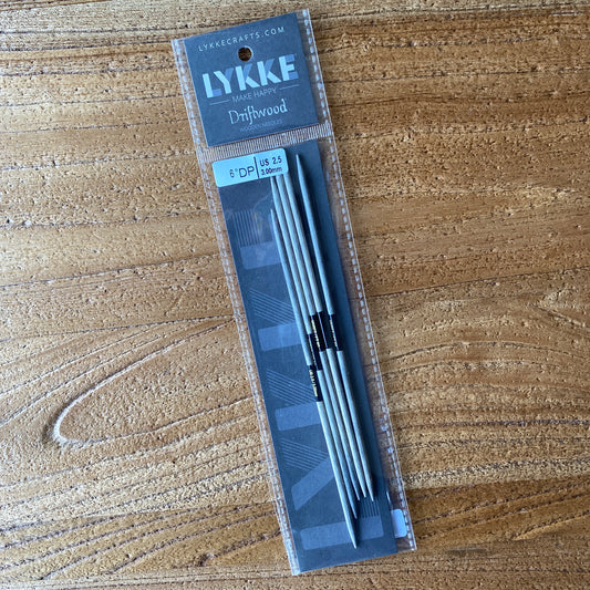 Lykke Driftwood 6" Double Pointed Needles - US 2.5 (3.00mm)