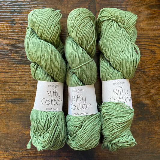 Cascade Yarn Nifty Cotton - Chive - 32