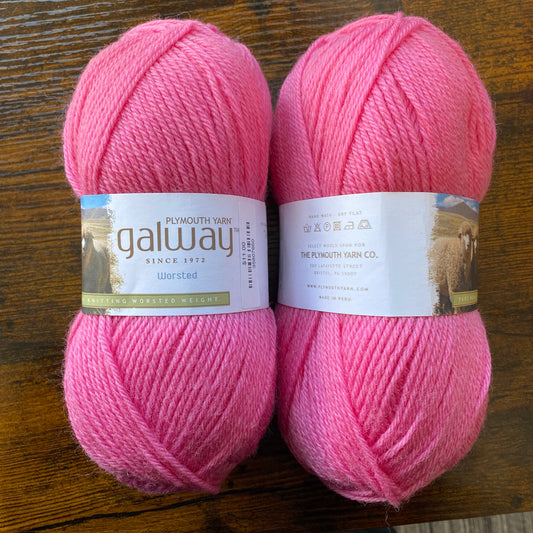 Plymouth Yarn - Galway - Cotton Candy - 135