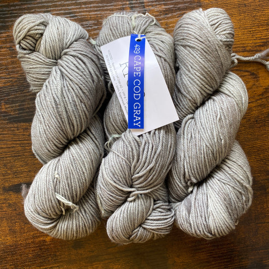 Malabrigo Rios - 100% Superwash Wool - Cape Cod Gray - 429