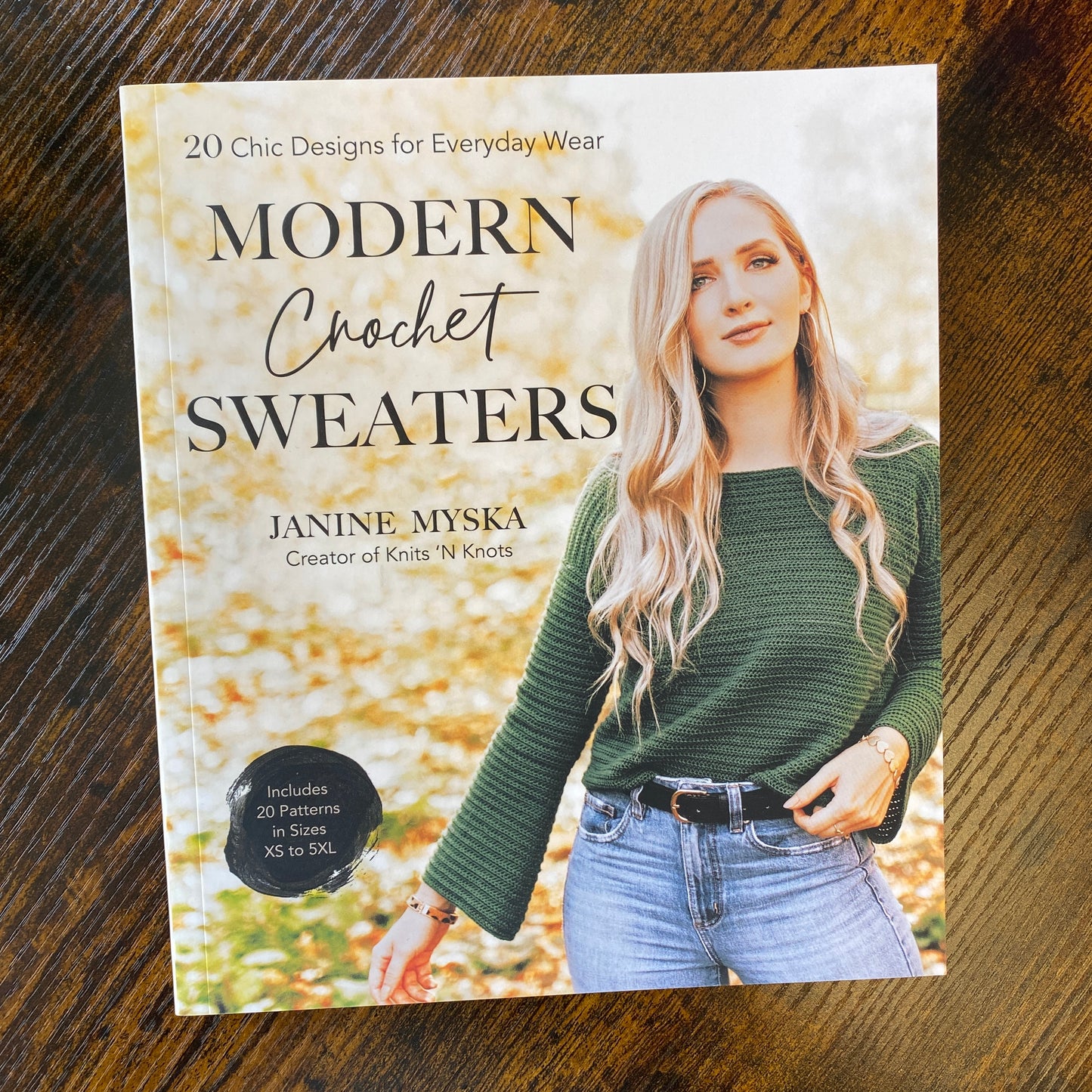 Modern Crochet Sweaters by Janine Myska