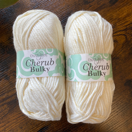 Cascade Yarns - Cherub Bulky - Acrylic - Ecru - 9