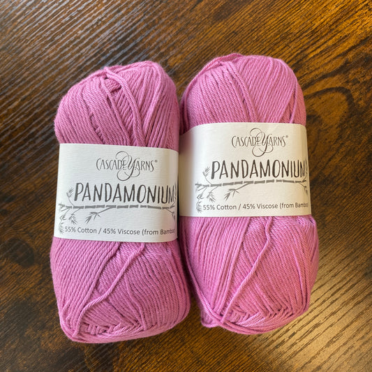 Cascade Yarns - Pandamonium - 55% Cotton/45%Bamboo Viscose - Fuchsia Pink - 14