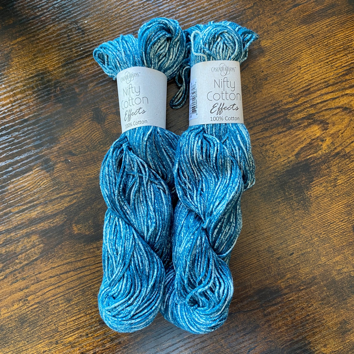 Cascade Yarns - Nifty Cotton Effects - 100%Cotton -  Blue Coral - 311