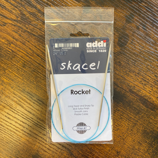 Addi Rocket US 2 (3.00mm) with 24" cord
