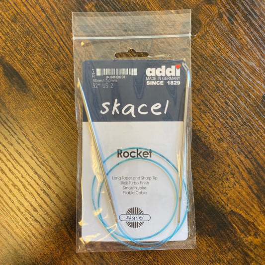 Addi Rocket US 2 (3.00mm) with 32" cord