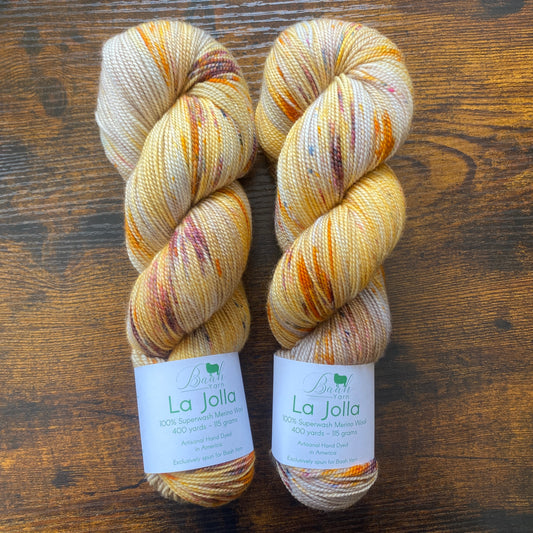 Baah Yarn La Jolla -100% Superwash Merino - Golden Slumbers