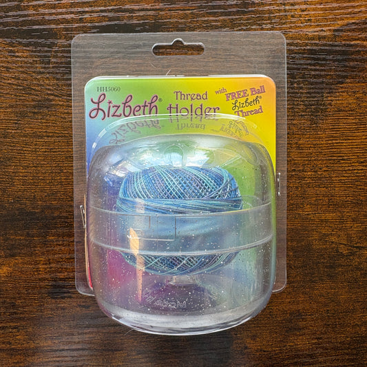 Handy Hands - Lizbeth Size 10 thread - Lizbeth Thread Holder - Sparkle Clear