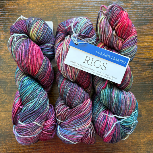 Malabrigo Rios - 100% Superwash Merino - Aniversario - 005