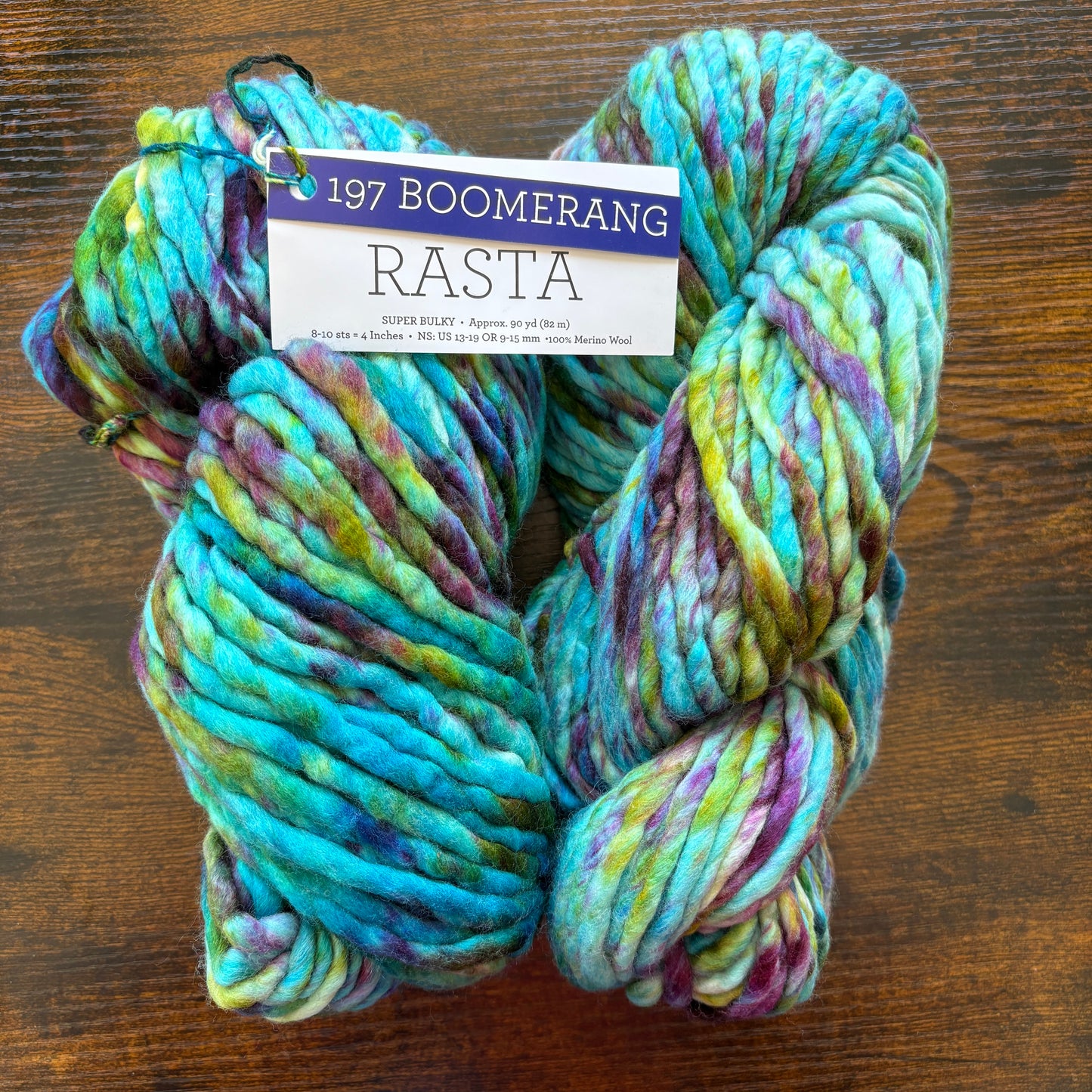 Malabrigo Rasta - 100% Merino - Boomerang - 197
