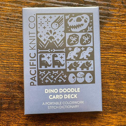 Pacific Knit Co. The Dino Doodle Card Deck