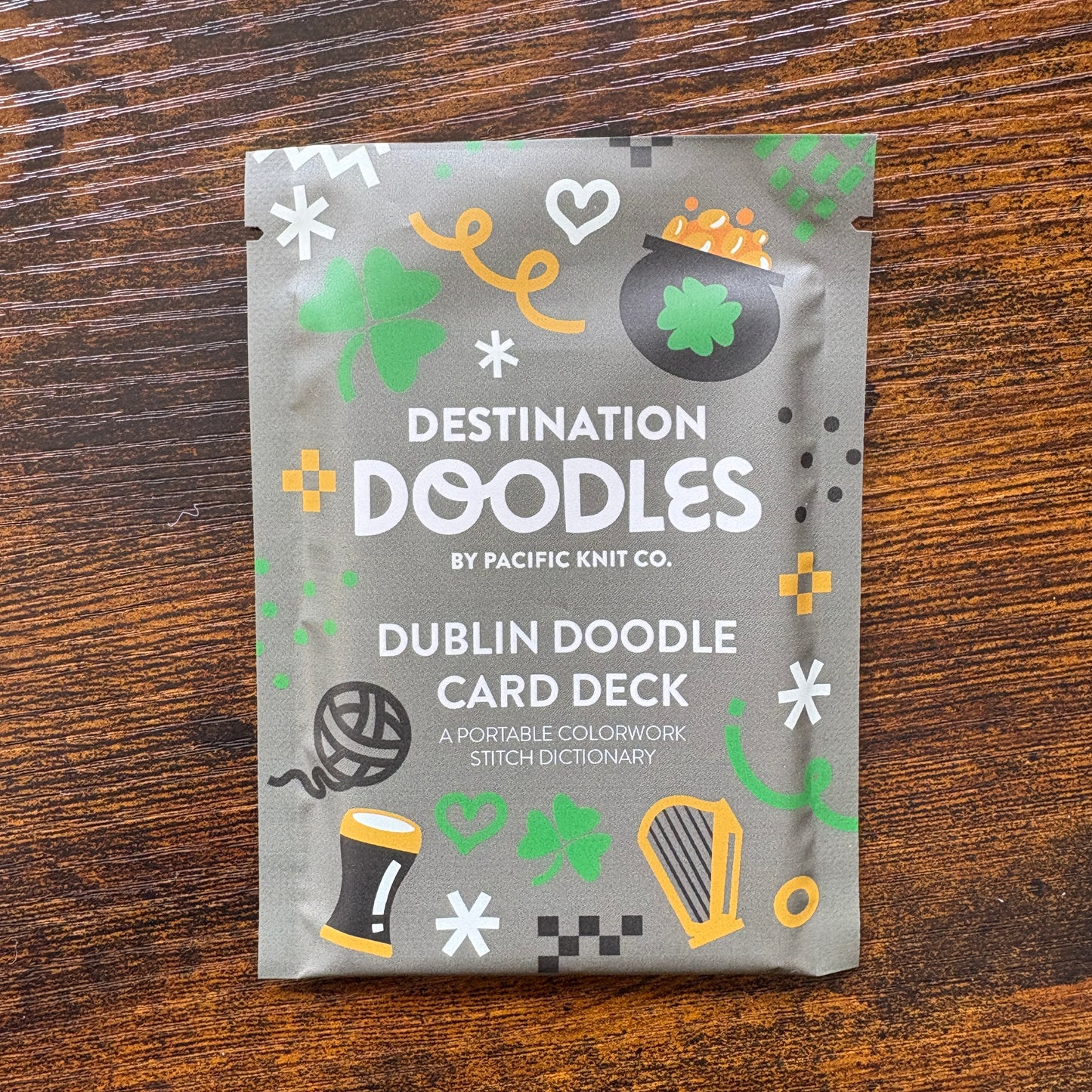 Pacific Knit Co. Destination Doodles Dublin Doodle Card Deck