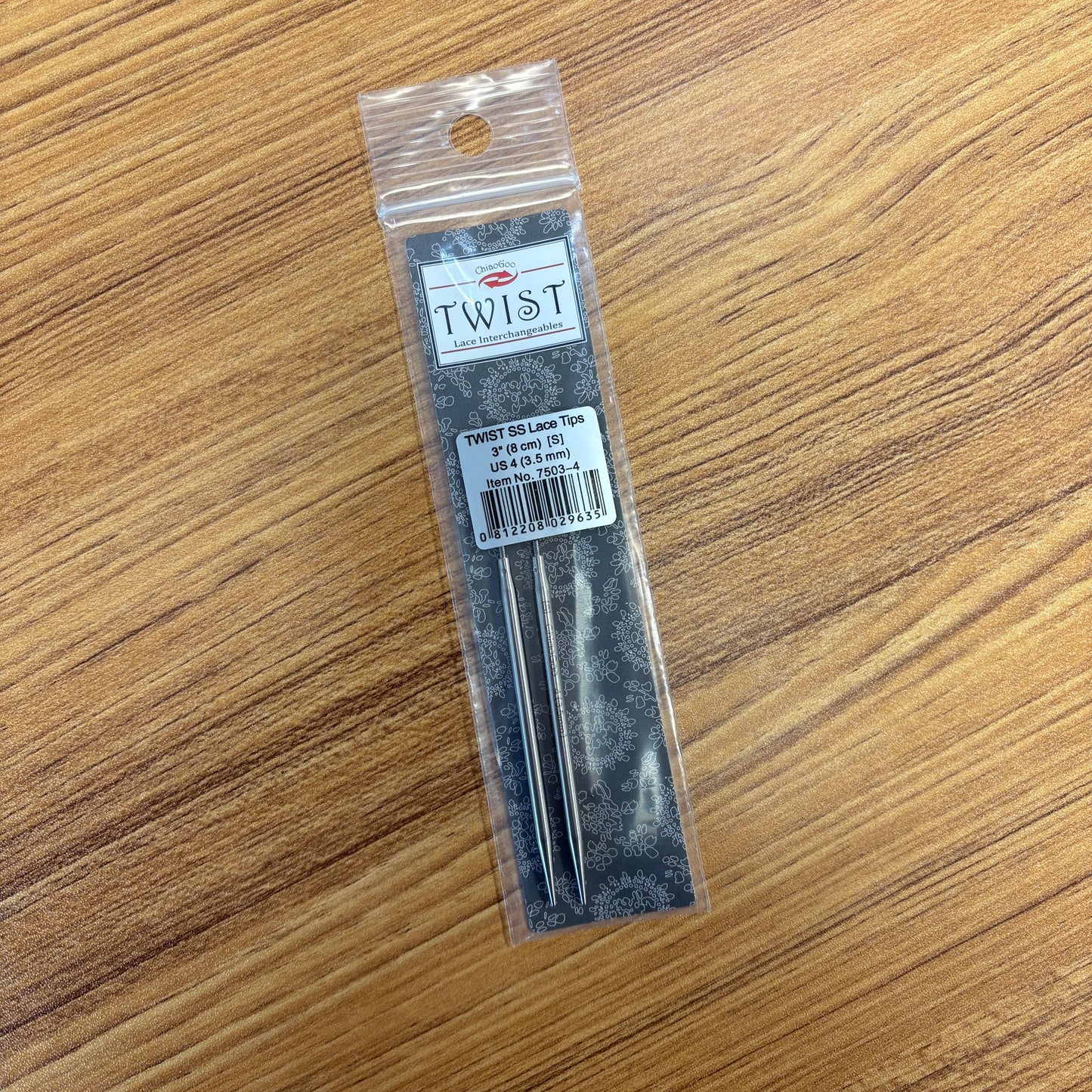 ChiaoGoo Twist 3" Interchangeable  US 4 (3.5mm)