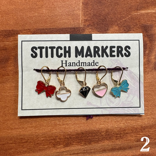 Stitch Markers - Ravin Sekai Designs - Various