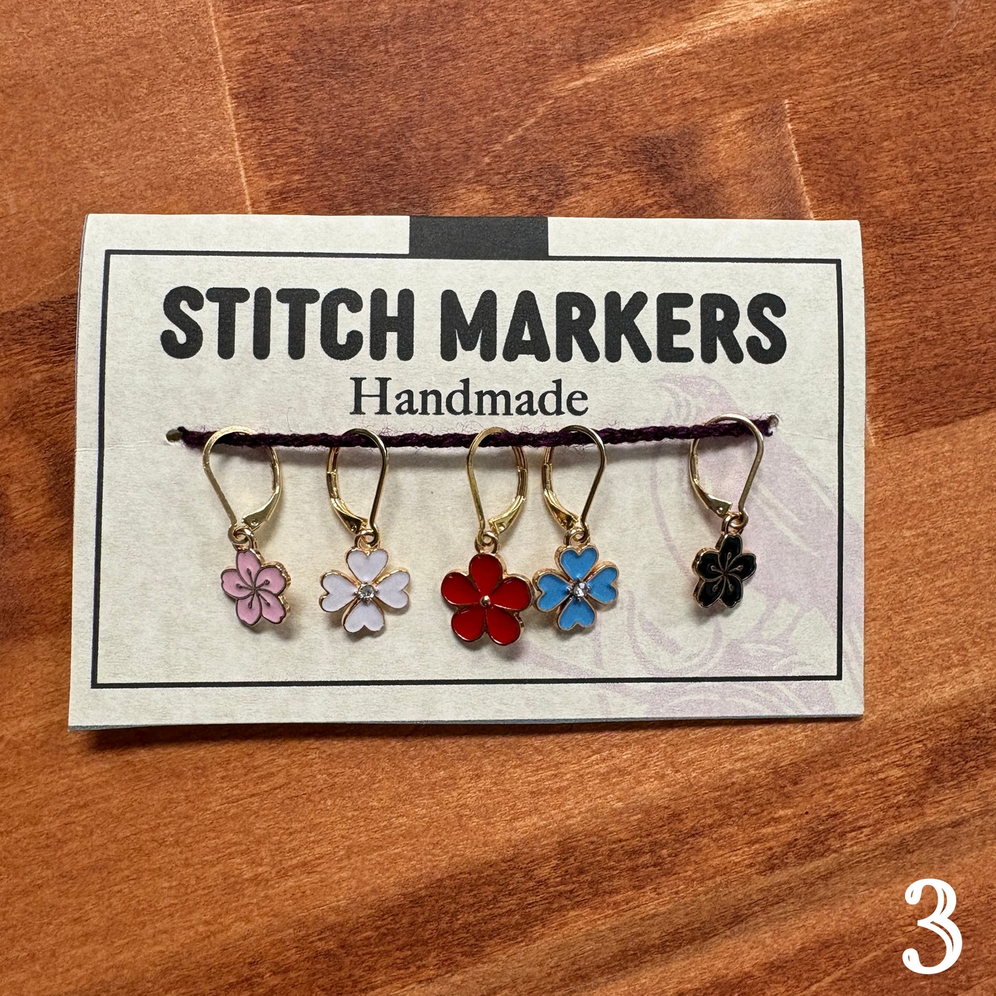 Stitch Markers - Ravin Sekai Designs - Various