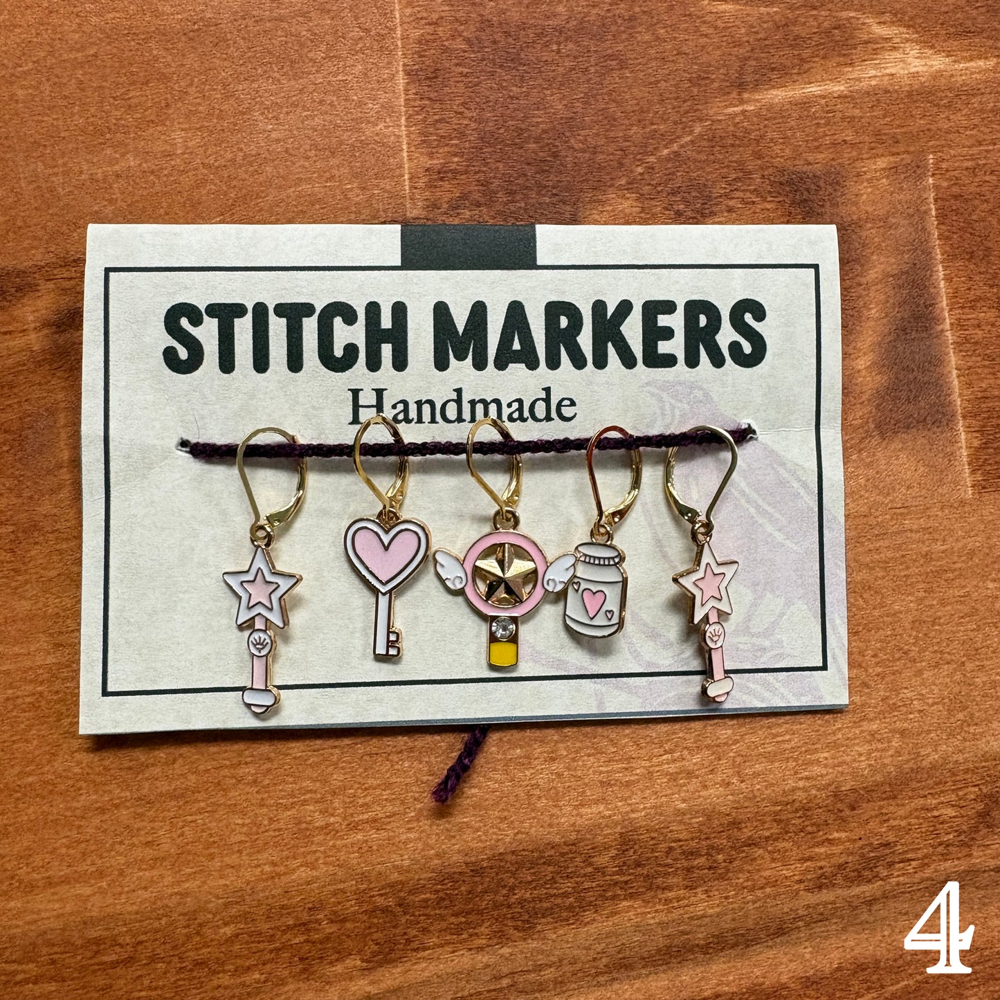 Stitch Markers - Ravin Sekai Designs - Various