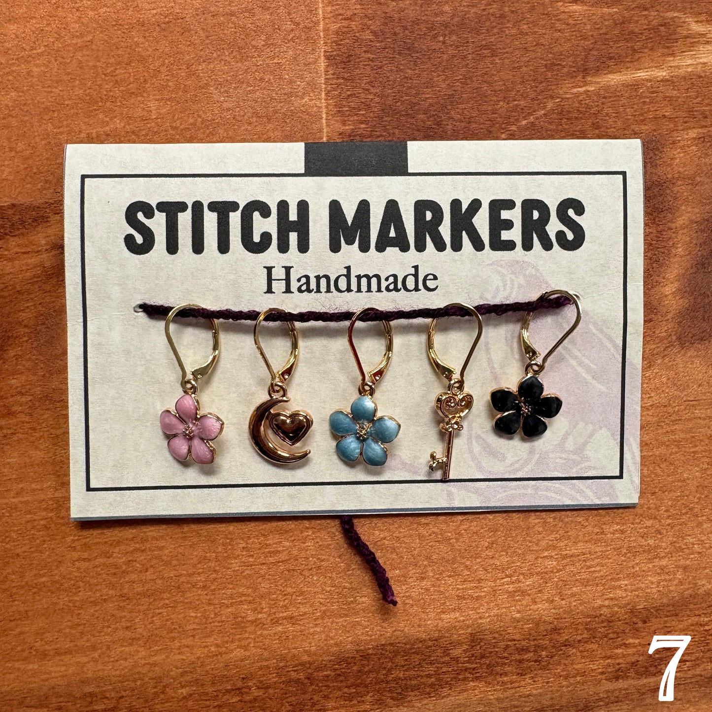 Stitch Markers - Ravin Sekai Designs - Various