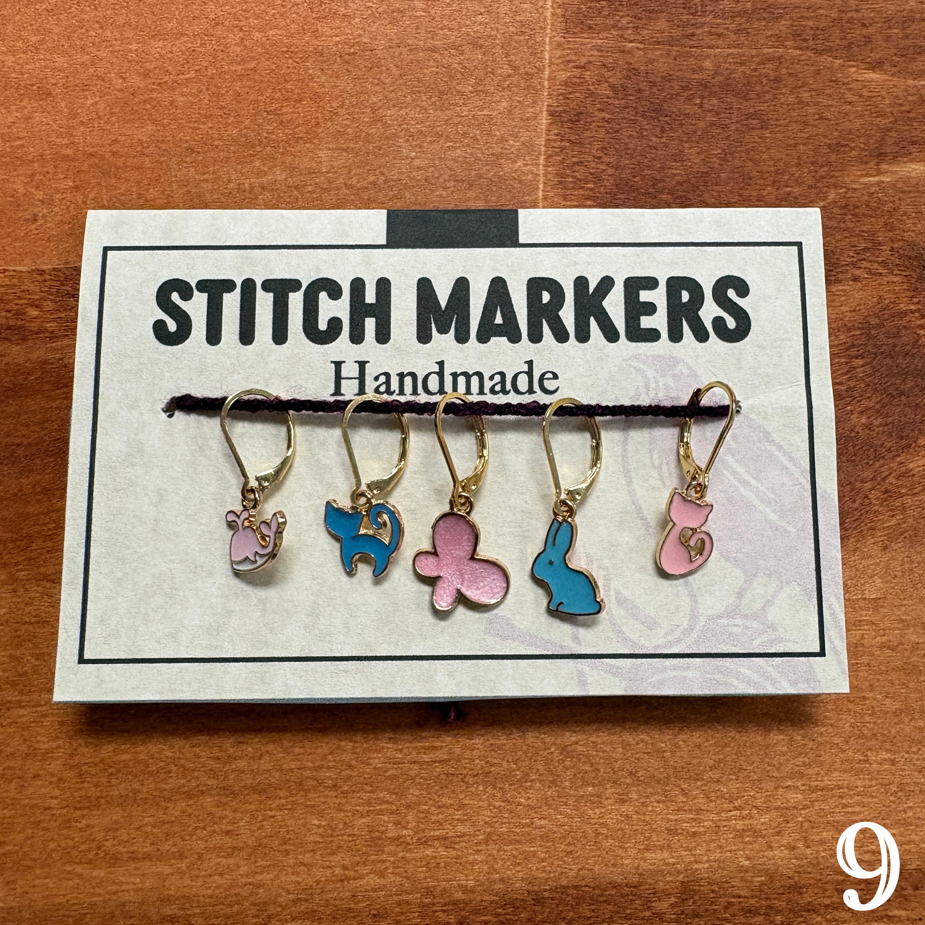 Stitch Markers - Ravin Sekai Designs - Various – Fiber & Threads