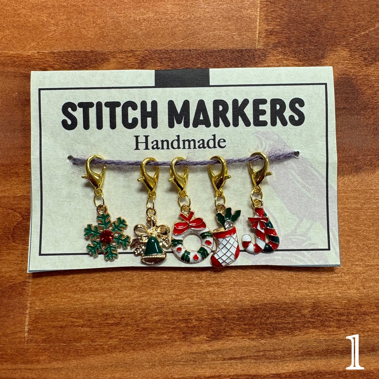 Stitch Markers - Ravin Sekai Designs - Seasonal - Halloween / Autumn / Christmas / Fall