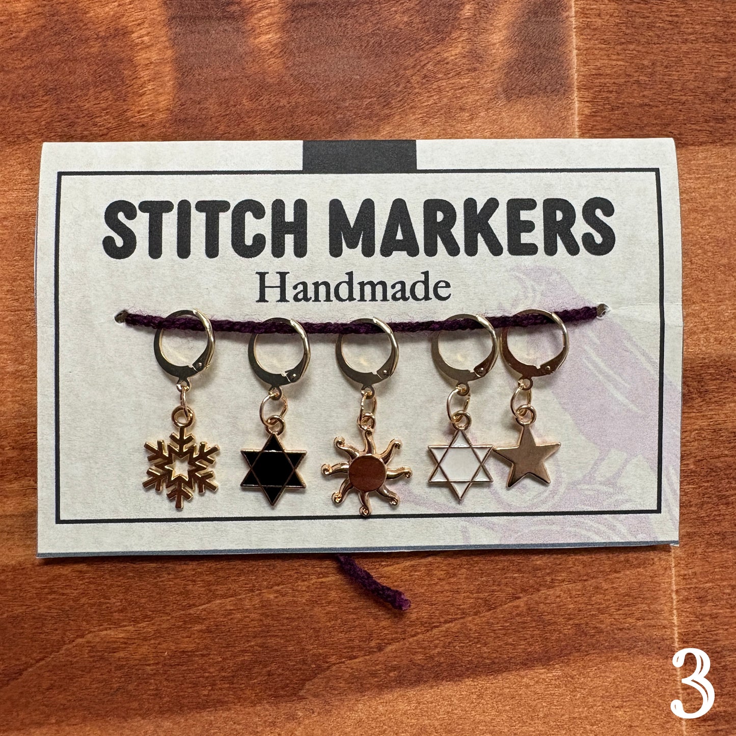 Stitch Markers - Ravin Sekai Designs - Seasonal - Halloween / Autumn / Christmas / Fall
