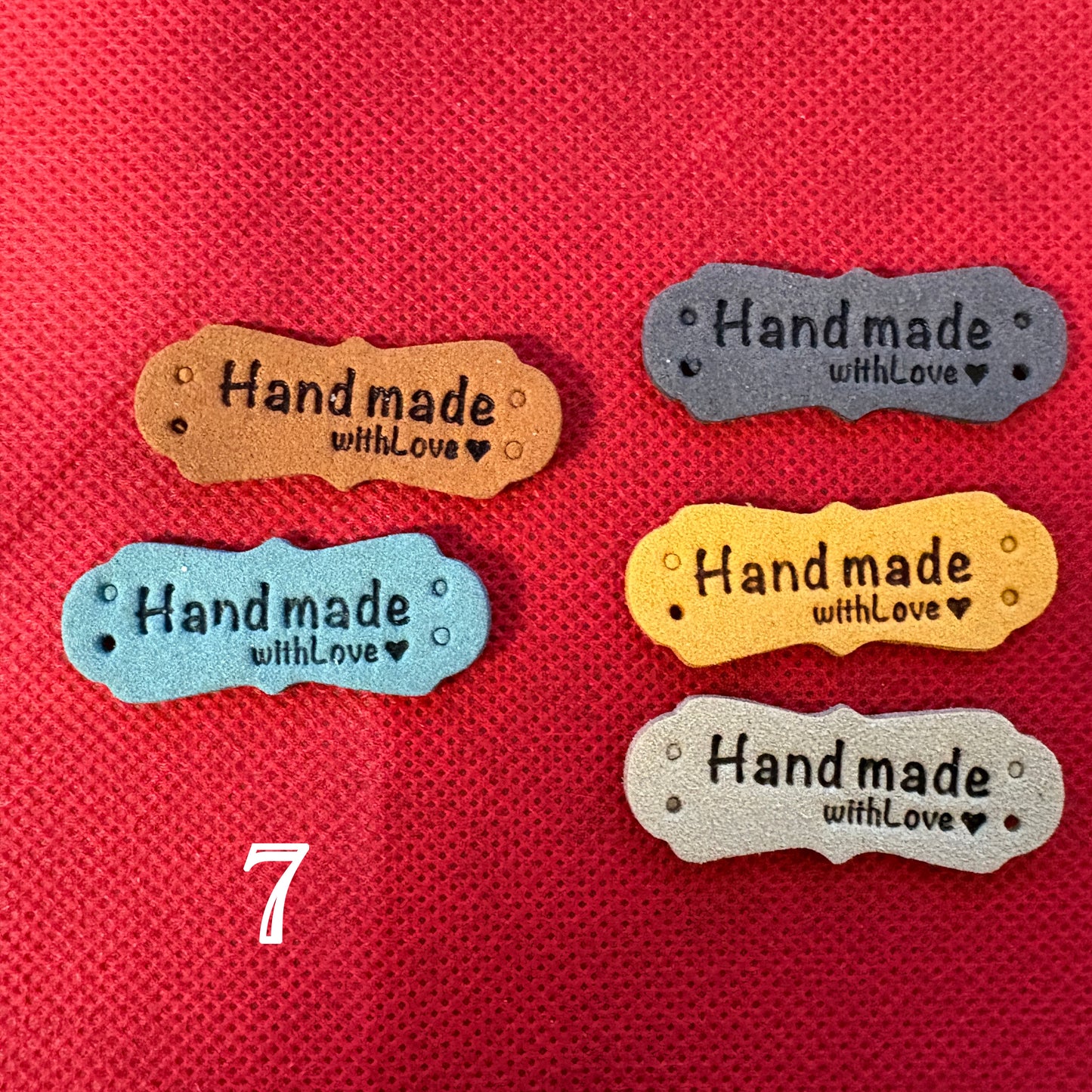 Hand Made Leather Labels