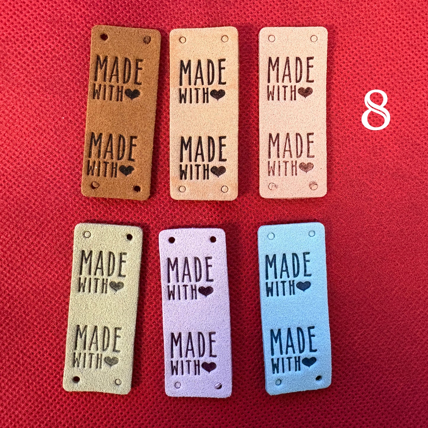 Hand Made Leather Labels