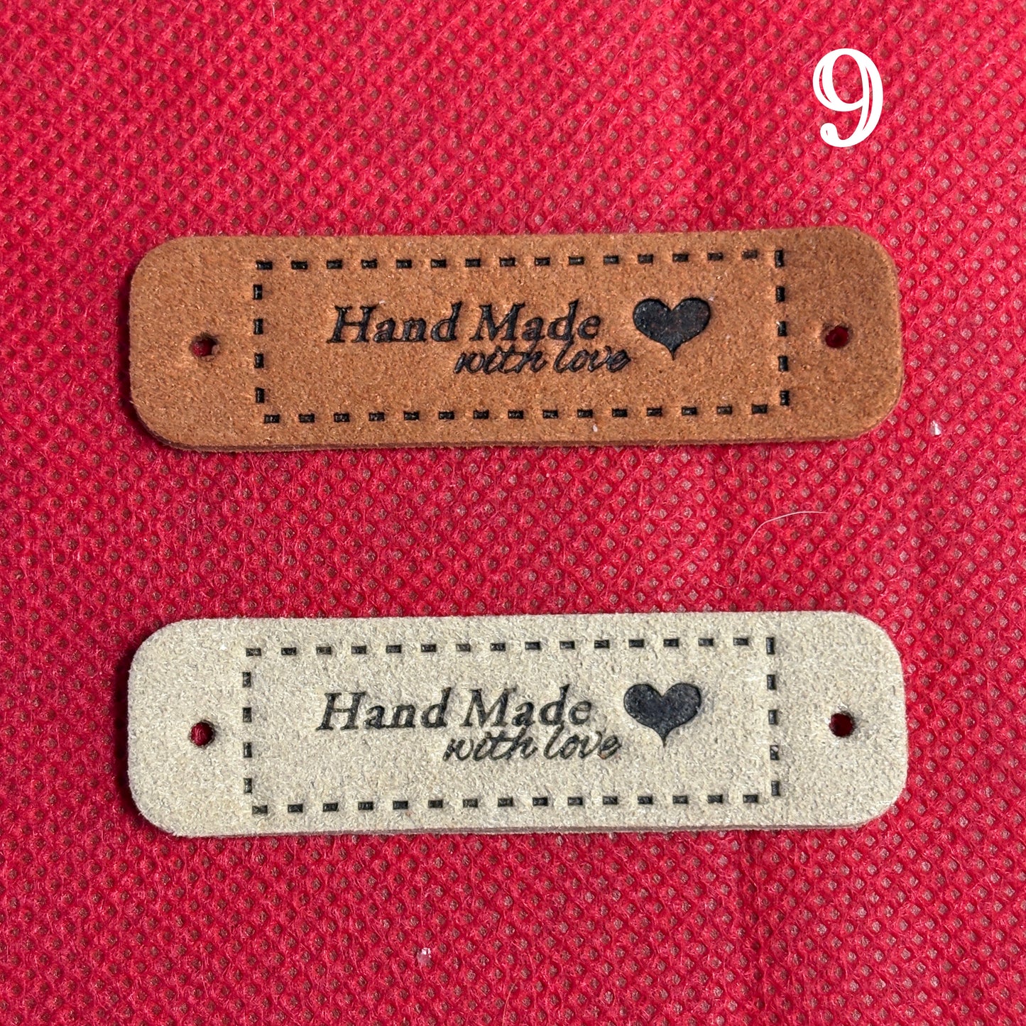 Hand Made Leather Labels